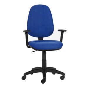 Silla Ejecutiva 5576BA Operativa con brazo Azul