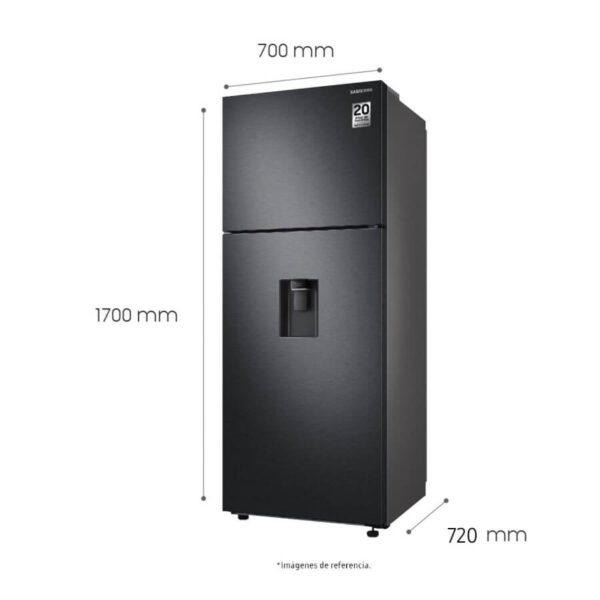 Nevera SAMSUNG 439 litros No frost Inverter Black - Imagen 3