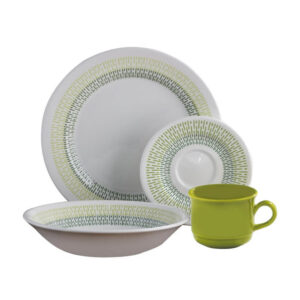 Vajilla CORONA 4 Puestos 16 pieza Jaspe