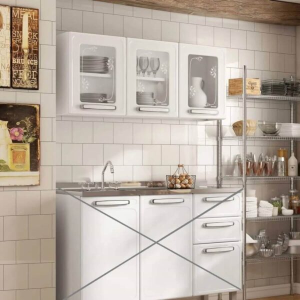 Gabinete Cocina Superior 120 cm Blanco - Imagen 3