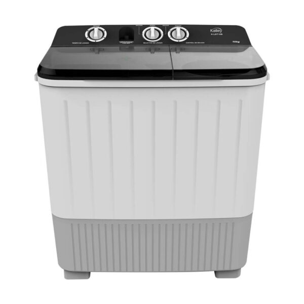 Lavadora KALLEY 22 Libras 10 kg Blanca Semiautomática - Imagen 2