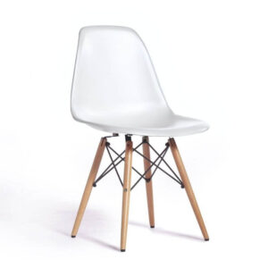 Silla sin brazo Design Eames patas madera