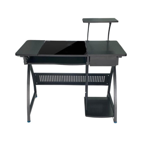 Escritorio 100x55 Vidrio Negro