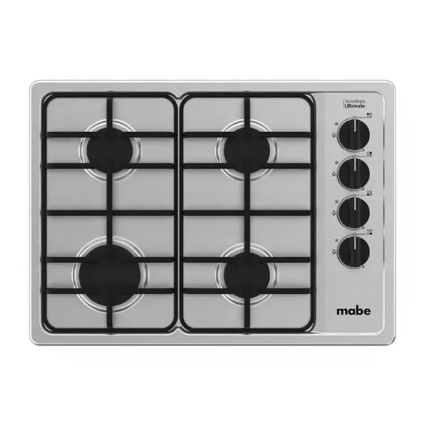 Cubierta MABE 4 Puestos 60x43 Acero Inox - Imagen 2