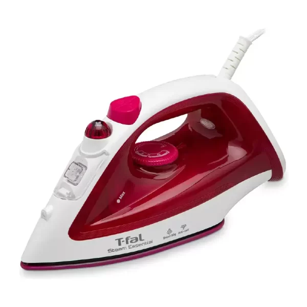 Plancha T-FAL a Vapor Essential Steam Rosa