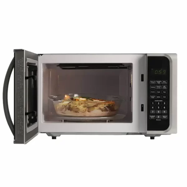 Horno Microondas KALLEY 0.9 Gris Dorador - Imagen 5