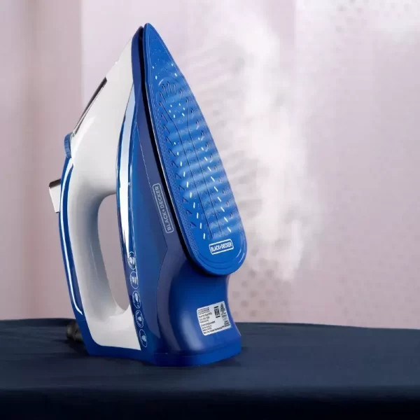 Plancha BLACK+DECKER a Vapor SmartSteam Azul - Imagen 3