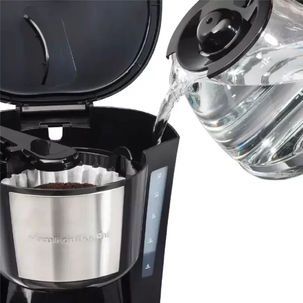 Cafetera HAMILTON BEACH 12 Tazas Programable - Imagen 3