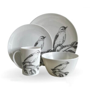 Vajilla Melamina 4 Puestos 16 pieza Cantor