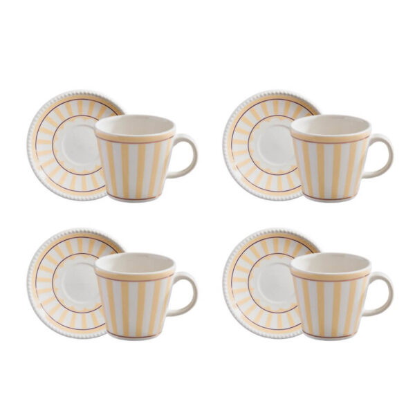 Set Té 4 puestos 180 ml CORONA Lia