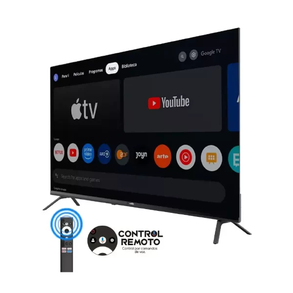 Televisor KALLEY 60" UHD 4K LED Smart TV Google - Imagen 3