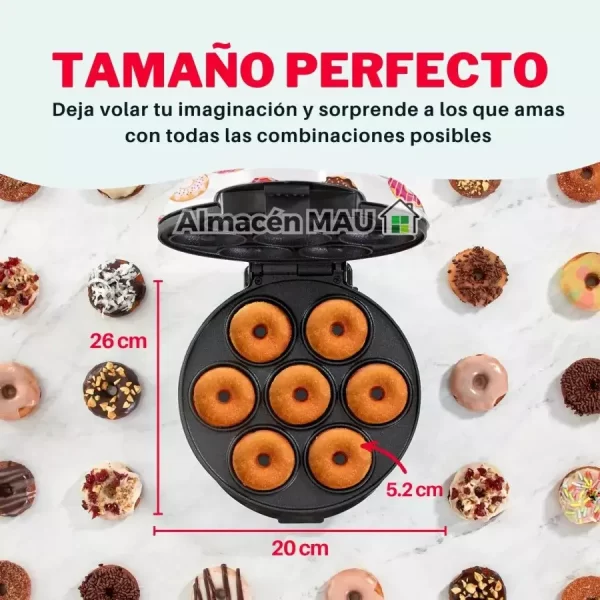 Maquina Mini Donas Antiadherente ON-OFF - Imagen 4