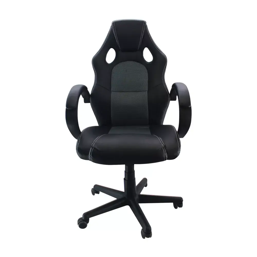 Silla Ejecutiva 3002 Gerencial con brazo GAMER Gris - Imagen 2