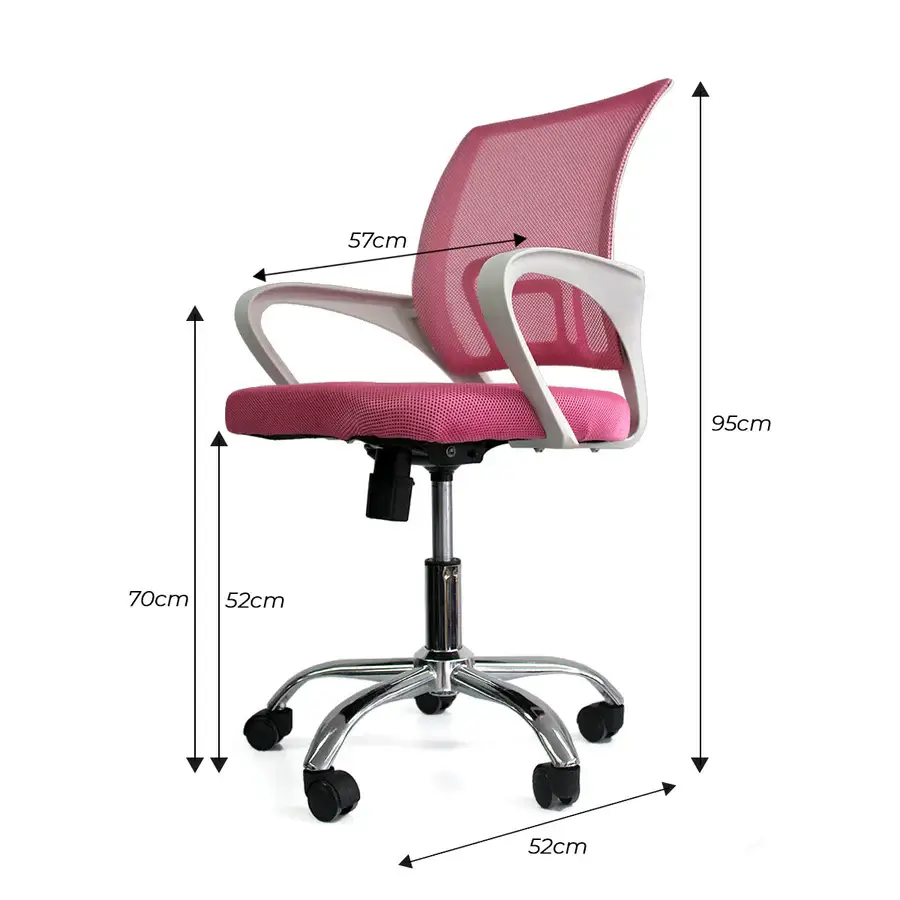 Silla Ejecutiva 3003 con brazo Rosa - Imagen 4