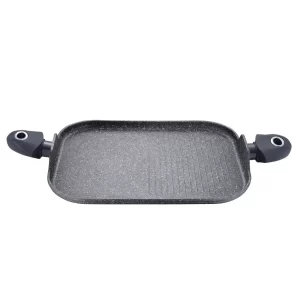 Plancha BERGNER para Asar doble Aluminio Forjado