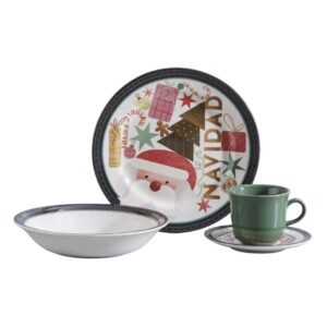 Vajilla CORONA 4 Puestos 16 pieza Santa Dream
