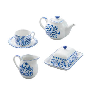 Set Té 4 puestos 230 ml Iris 13 piezas
