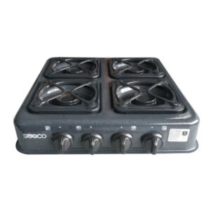 Estufa de mesa SUECO 4 puestos gas Natural Moteada