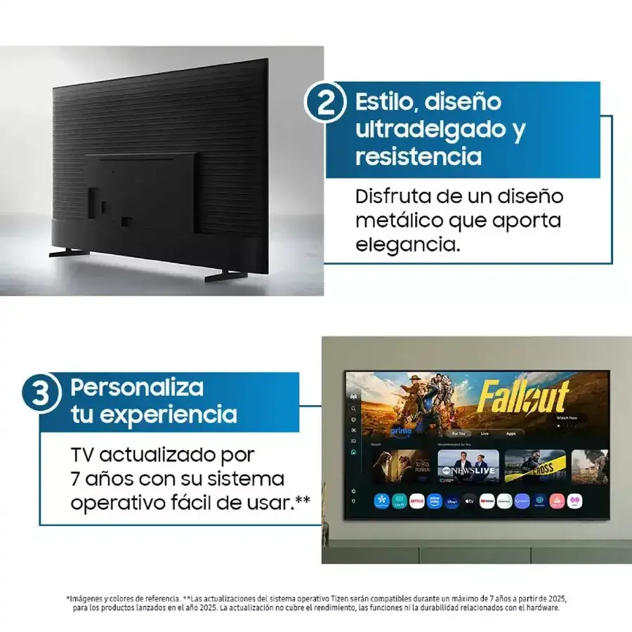 Televisor SAMSUNG 58" UHD 4K LED Smart TV Crystal - Imagen 4