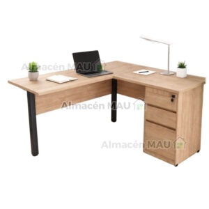 Escritorio Tipo L 150x150 Urban Nacar