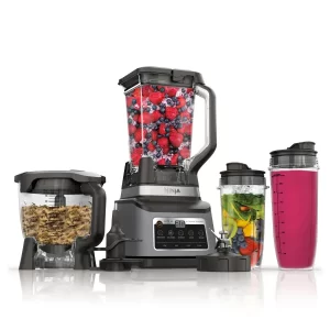 Licuadora NINJA Profesional 2.1 litros Plus + Procesador + 2 Vaso portátil
