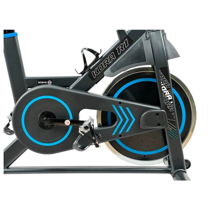 Bicicleta Spinning Strivo R1 Azul - Imagen 3