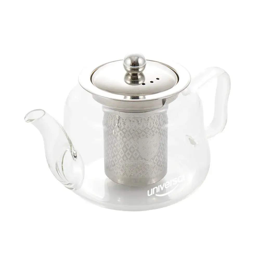 Tetera Vitro 0.7 litros UNIVERSAL + Vasos - Imagen 2