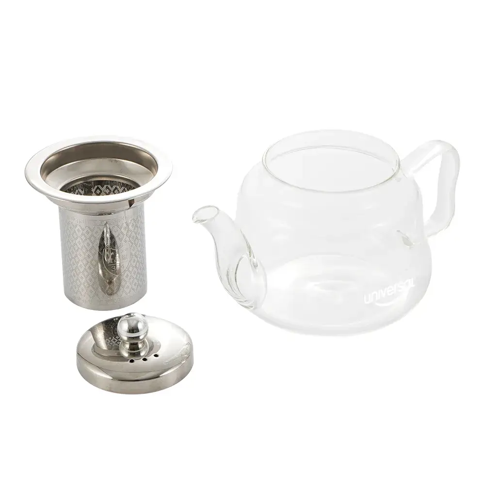 Tetera Vitro 0.7 litros UNIVERSAL + Vasos - Imagen 4