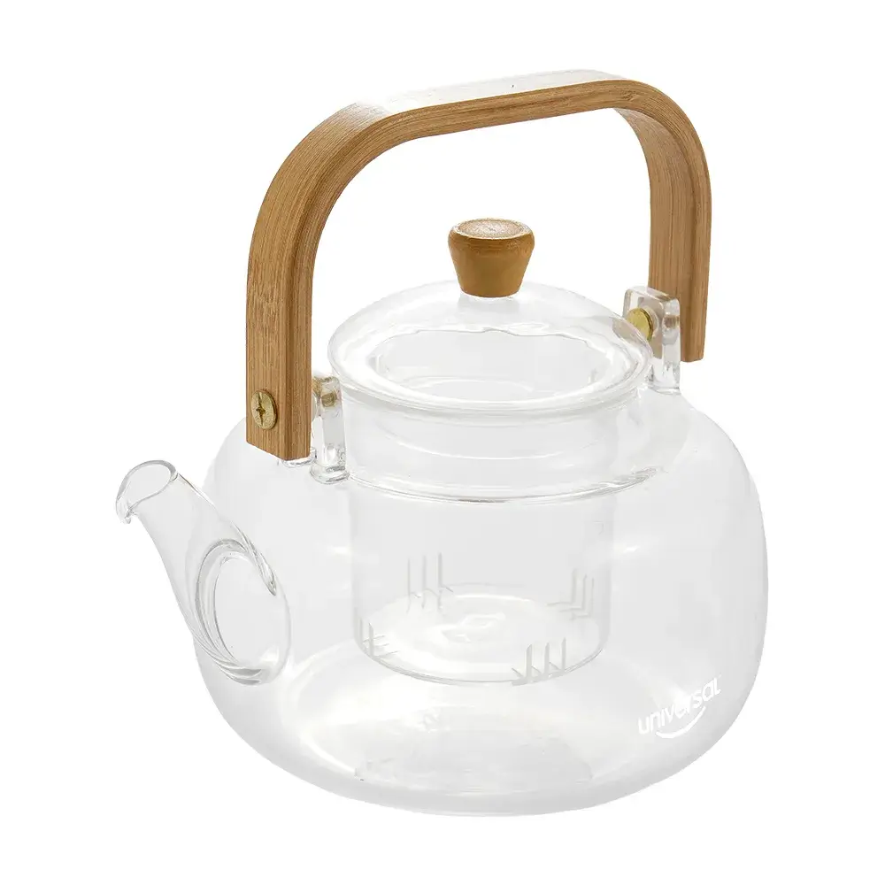 Tetera Vitro 0.9 litros UNIVERSAL Bambú