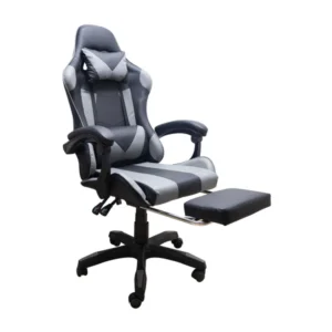 Silla Ejecutiva 3187 Gerencial con brazo GAMER Reclinable gris