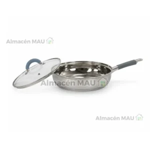 Sarten Home Elements 26 cm Acero Inoxidable con Tapa