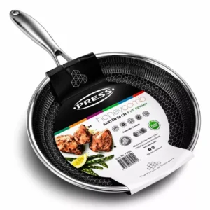 Sarten PRESS 24 cm Honeycomb Acero Inoxidable