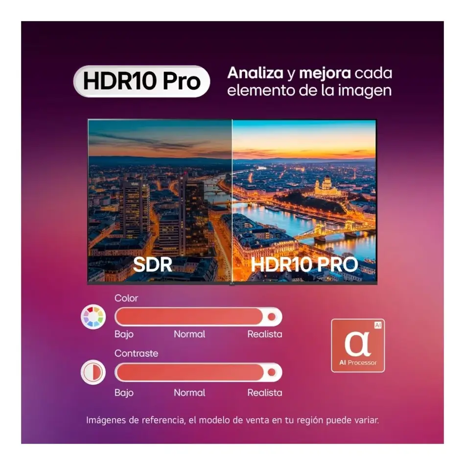 Televisor LG 55" UHD 4K LED Smart TV AI - Imagen 3