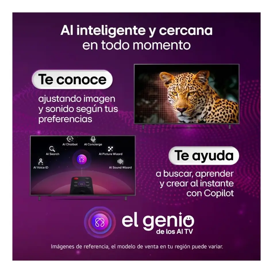 Televisor LG 55" UHD 4K LED Smart TV AI - Imagen 5